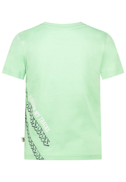 Salt and Pepper T-Shirt 320 PS Motor Tractor pear green