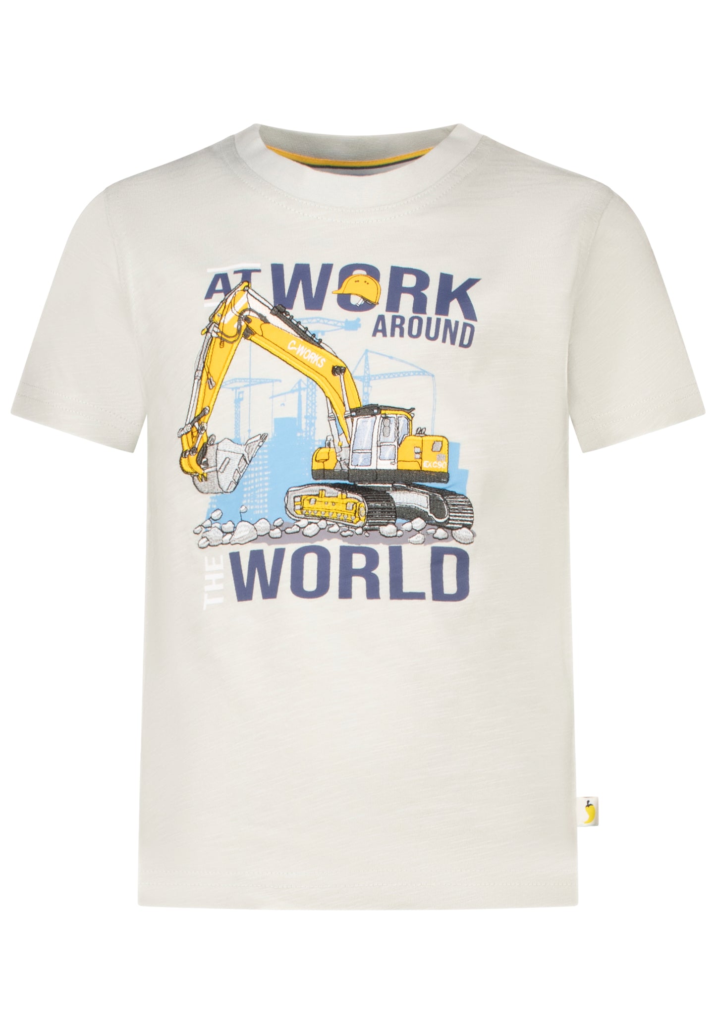 Salt and Pepper T-Shirt Bagger at work sky green - Musterteil