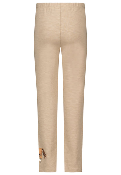 Salt and Pepper Legging Pferd walnut