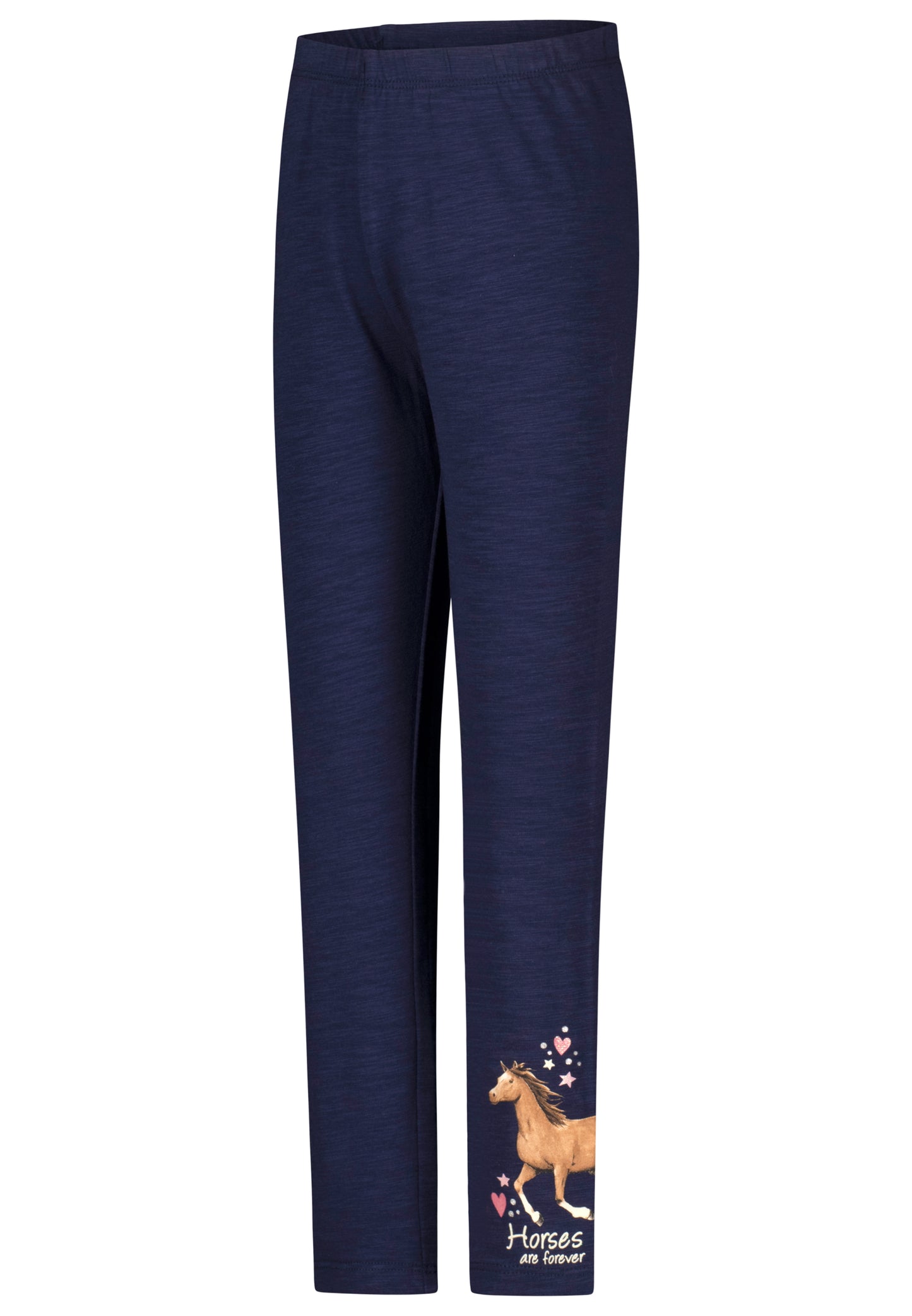 Salt and Pepper Legging Pferd true navy