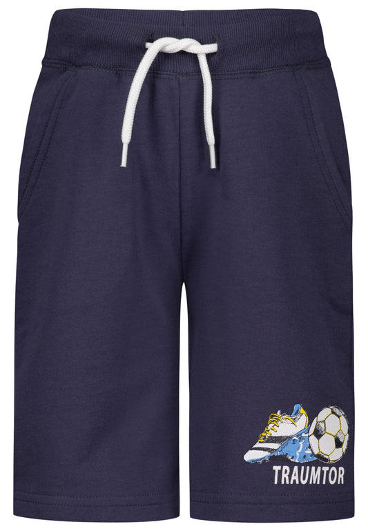 Salt and Pepper Sweatshorts Fußball Traumtor steel grey