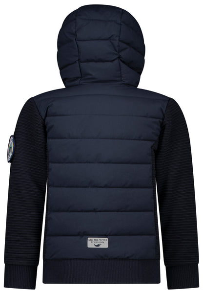 Salt and Pepper Hybridjacke Feuerwehr / Traktor true navy