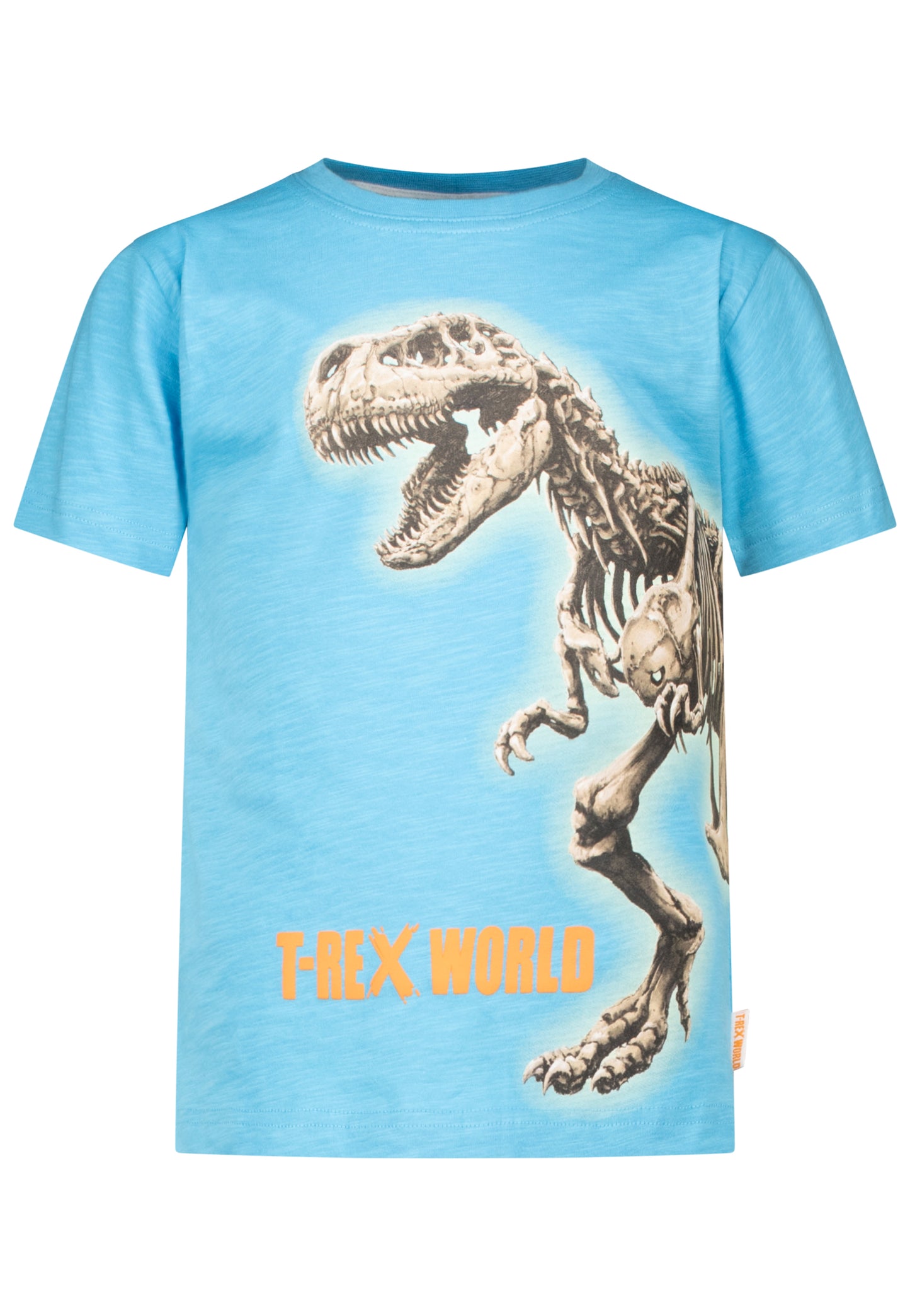 Salt and Pepper T-Shirt T-Rex (Motiv leuchtet) maui blue