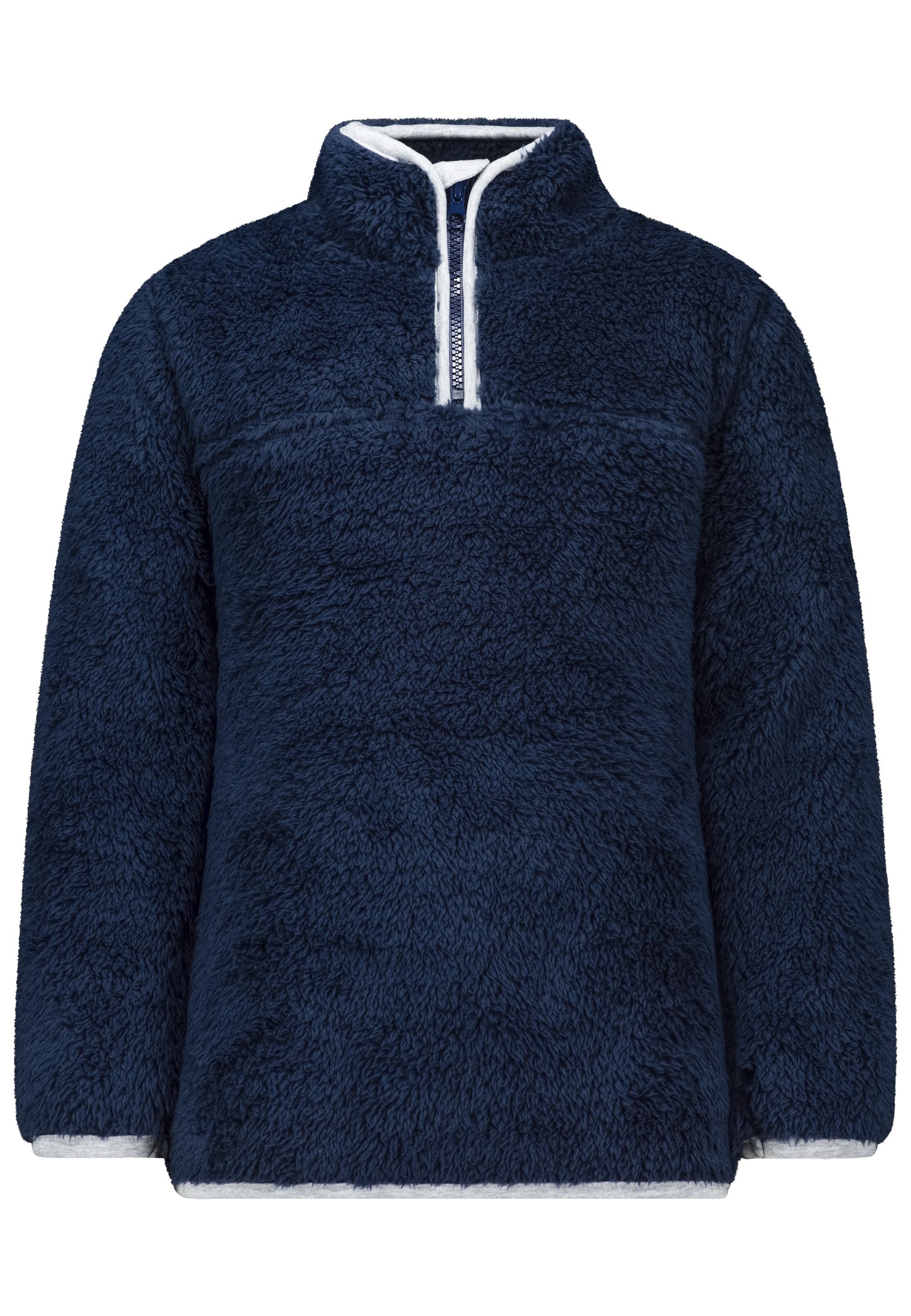 Salt and Pepper Plüschsweat Feuerwehr true navy - Musterteil