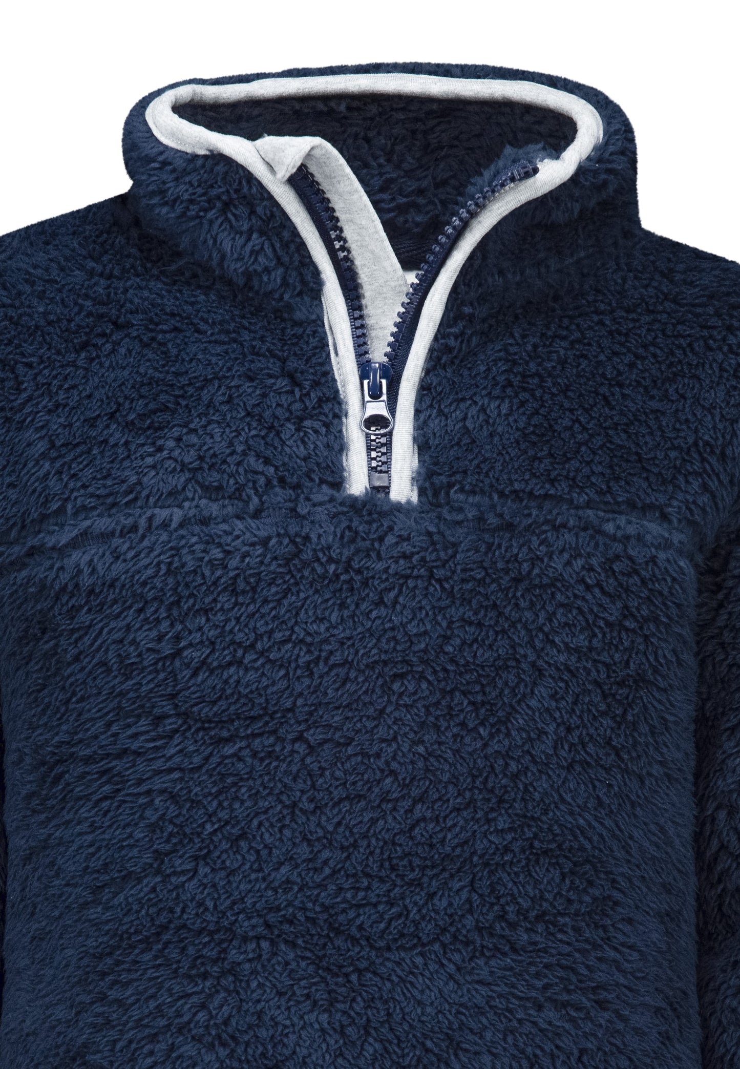 Salt and Pepper Plüschsweat Feuerwehr true navy - Musterteil