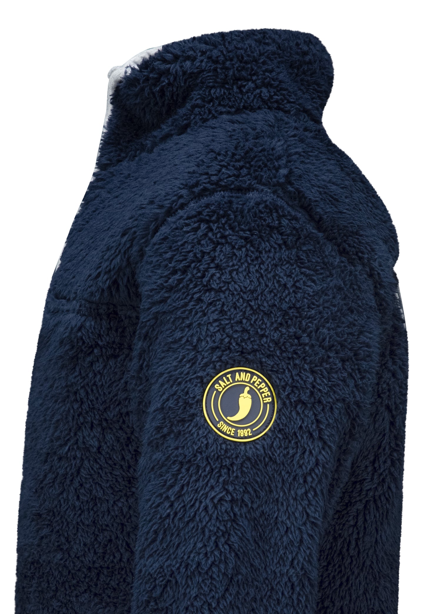 Salt and Pepper Plüschsweat Feuerwehr true navy - Musterteil