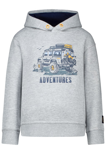 Salt and Pepper Kapuzensweat Adventures grey melange