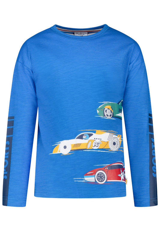 Salt and Pepper Shirt Cars galaxy blue - Musterteil