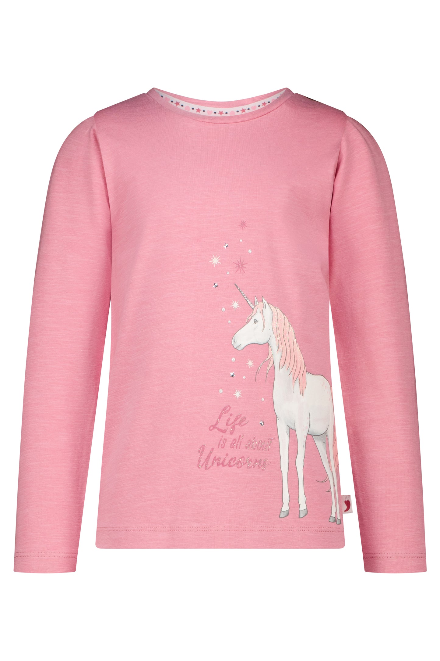 Salt and Pepper Shirt Einhorn dusty rose