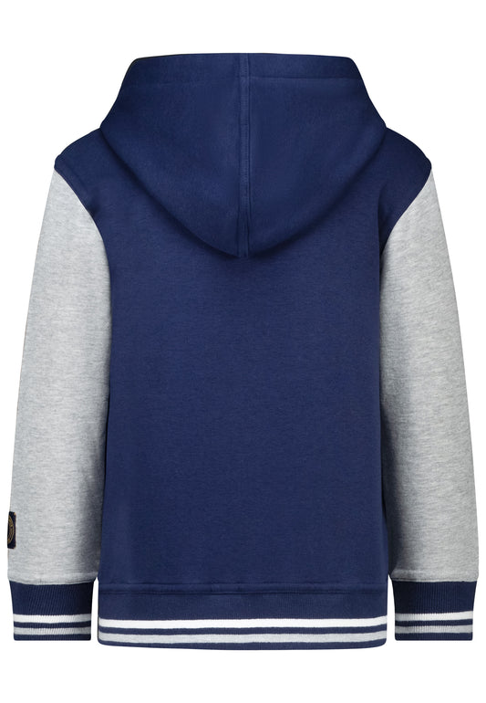 Salt and Pepper Sweatjacke Feuerwehr true navy - Musterteil