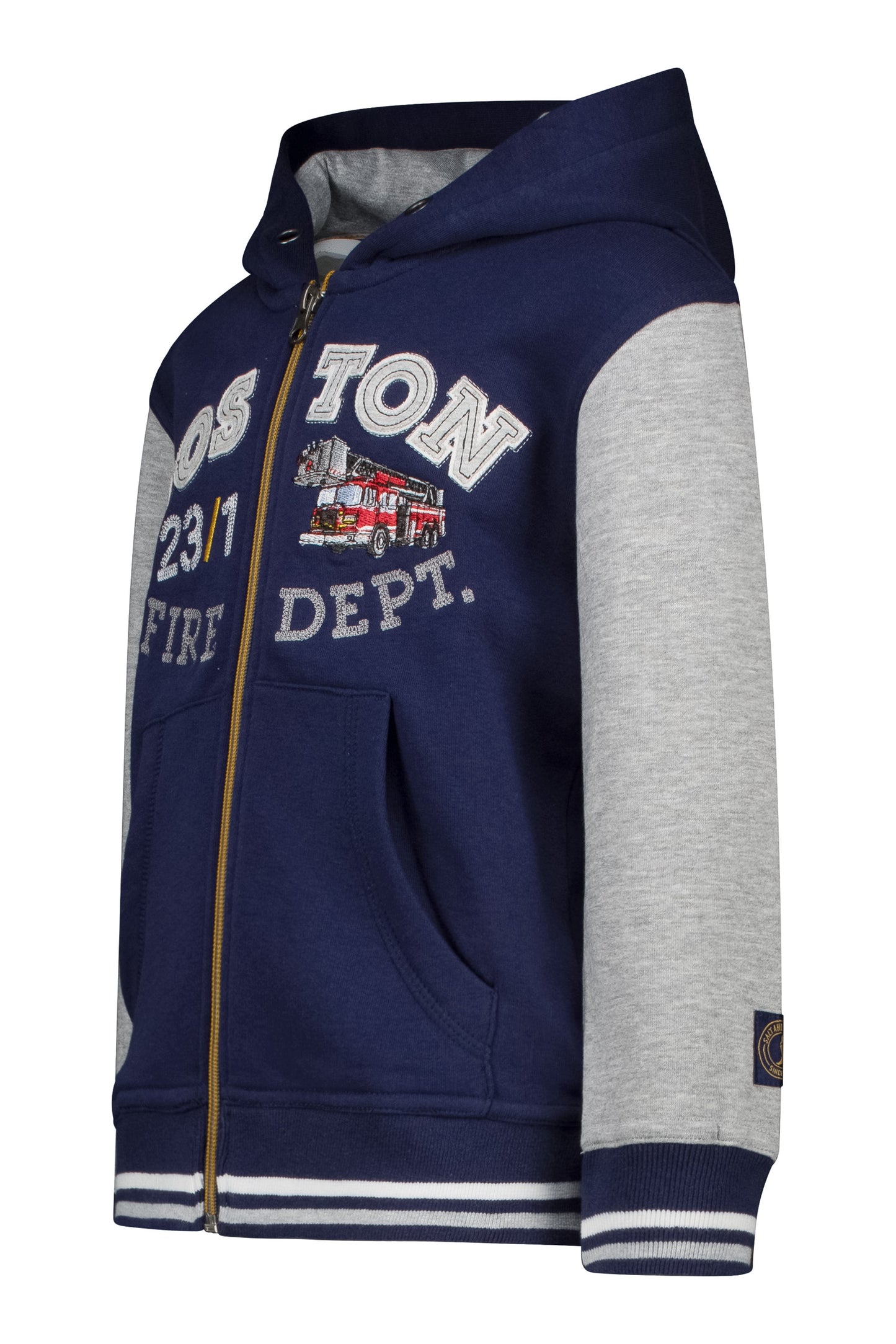 Salt and Pepper Sweatjacke Feuerwehr true navy - Musterteil