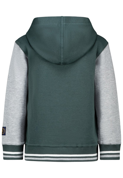 Salt and Pepper Sweatjacke Feuerwehr cypress green - Musterteil