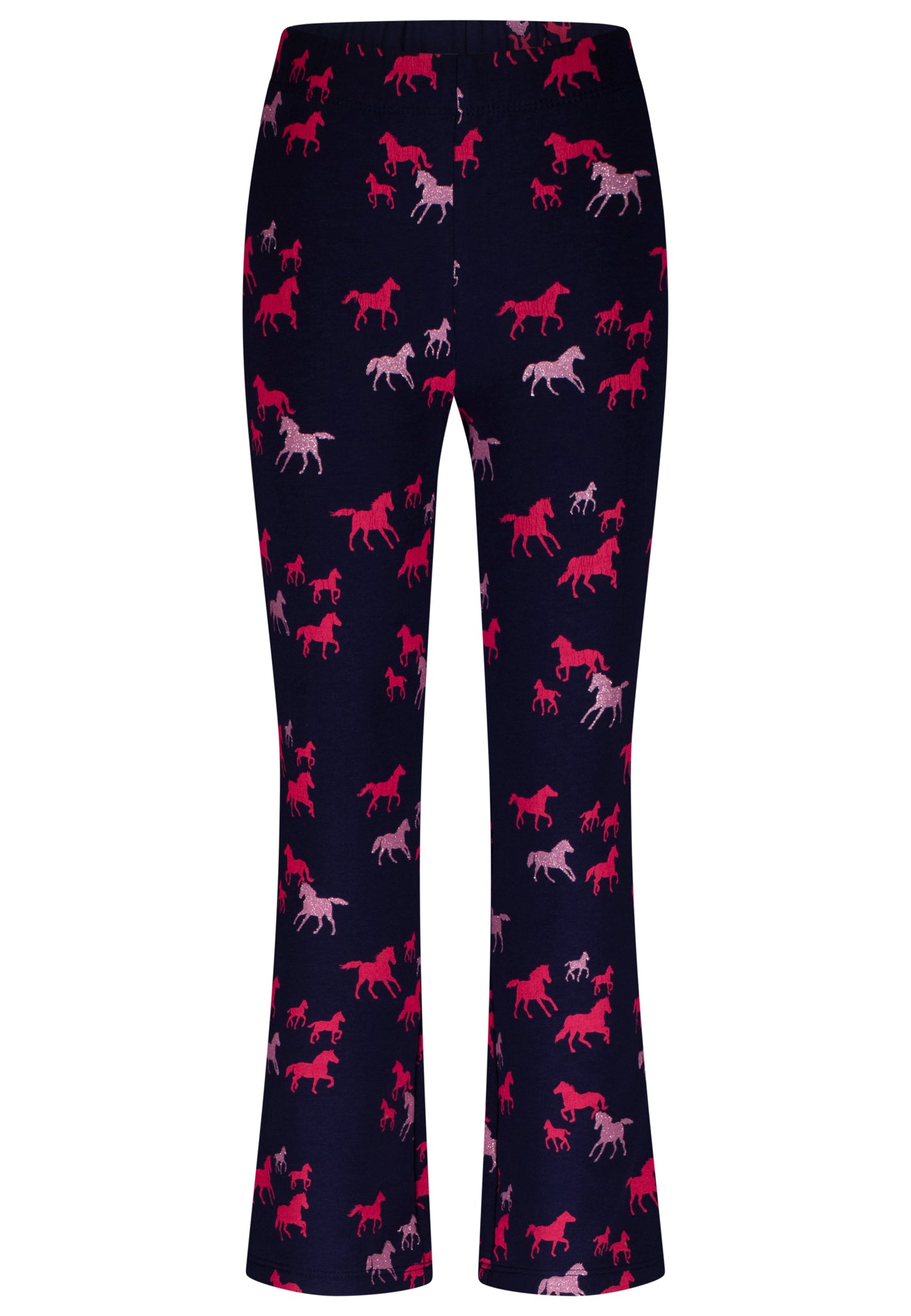 Salt and Pepper Legging Pferde allover true navy - Musterteil