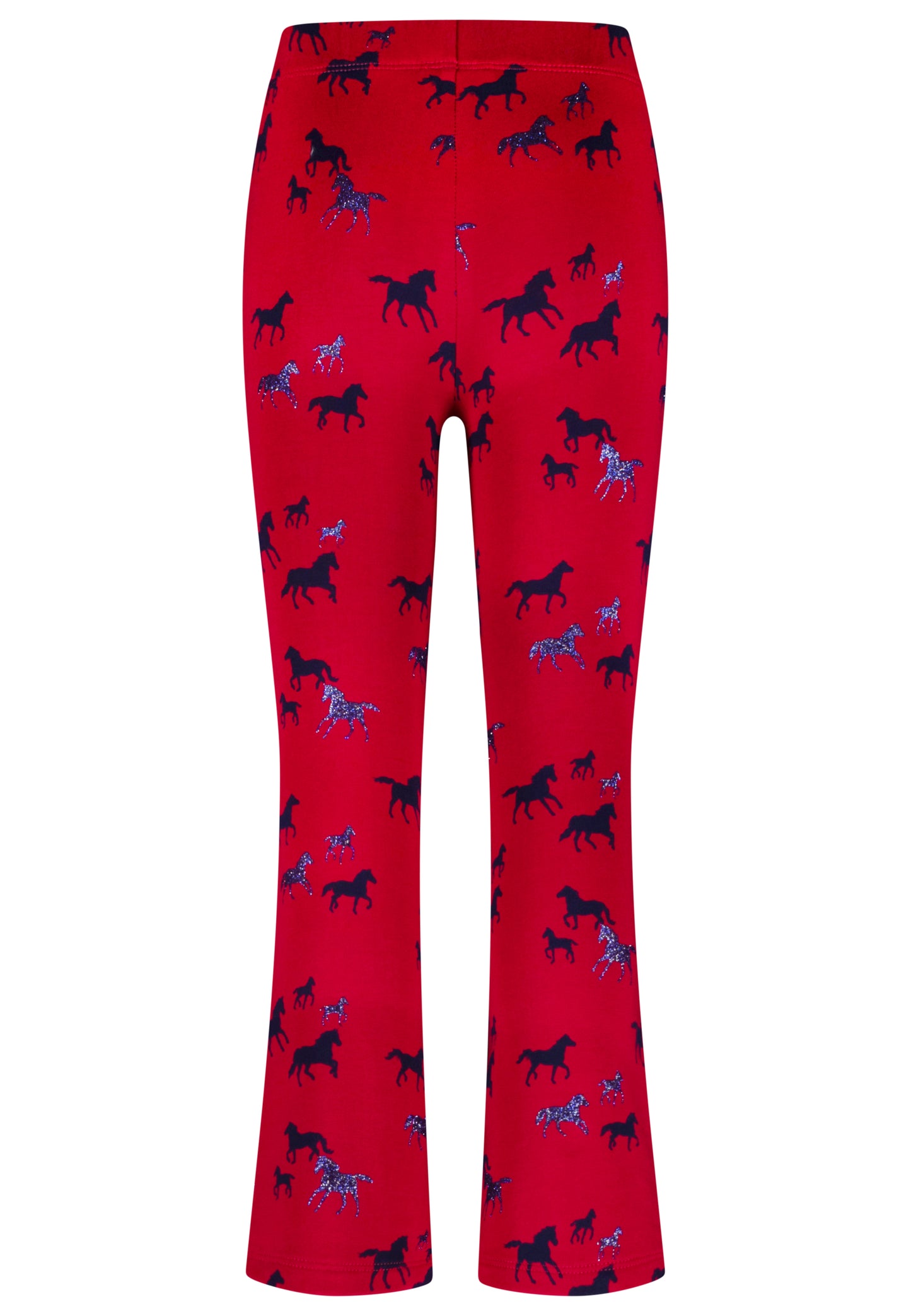 Salt and Pepper Legging Pferde allover very berry - Musterteil