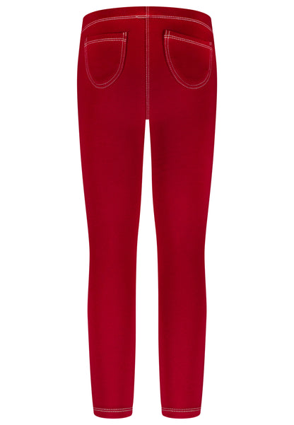 Salt and Pepper Legging Pferd/Herz very berry - Musterteil