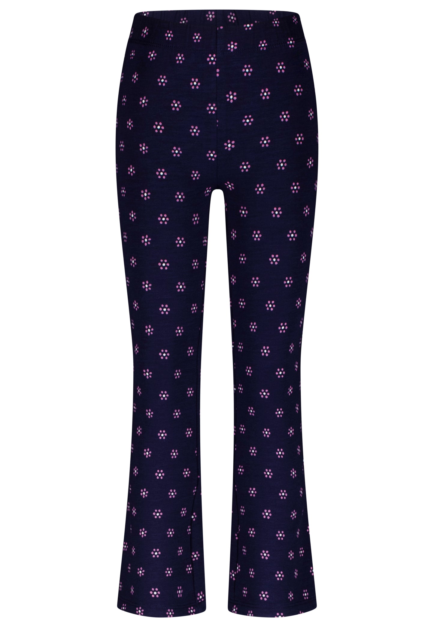 Salt and Pepper Legging Blümchen allover true navy - Musterteil
