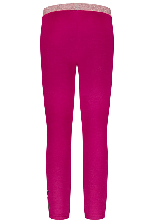 Salt and Pepper Legging Einhorn Glitzerbund fuchsia - Musterteil