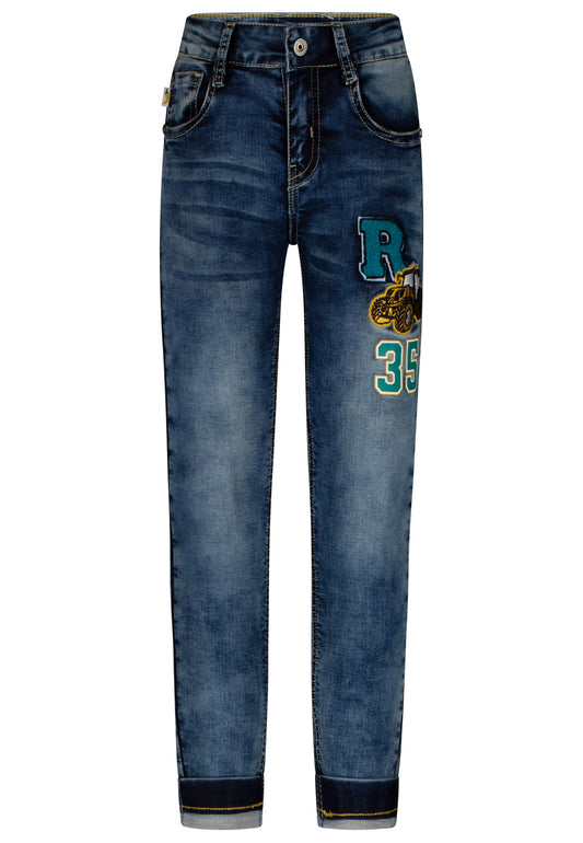Salt and Pepper Jeans Traktor R35 mid blue - Musterteil