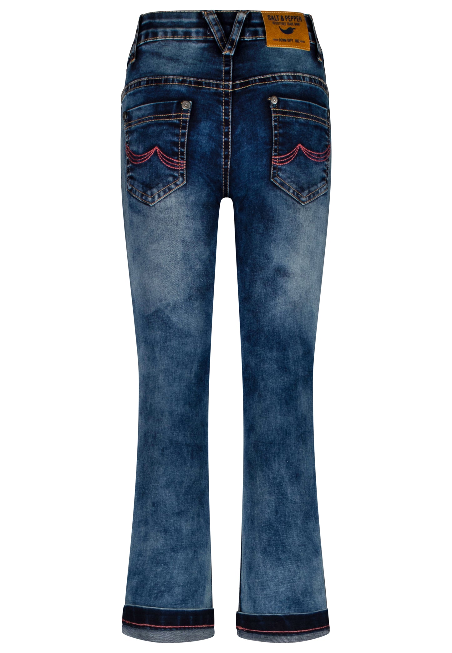 Salt and Pepper Jeans Pferd Herz mid blue - Musterteil
