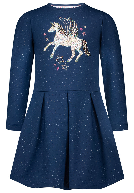 Salt and Pepper Shirtkleid Einhorn insignia blue