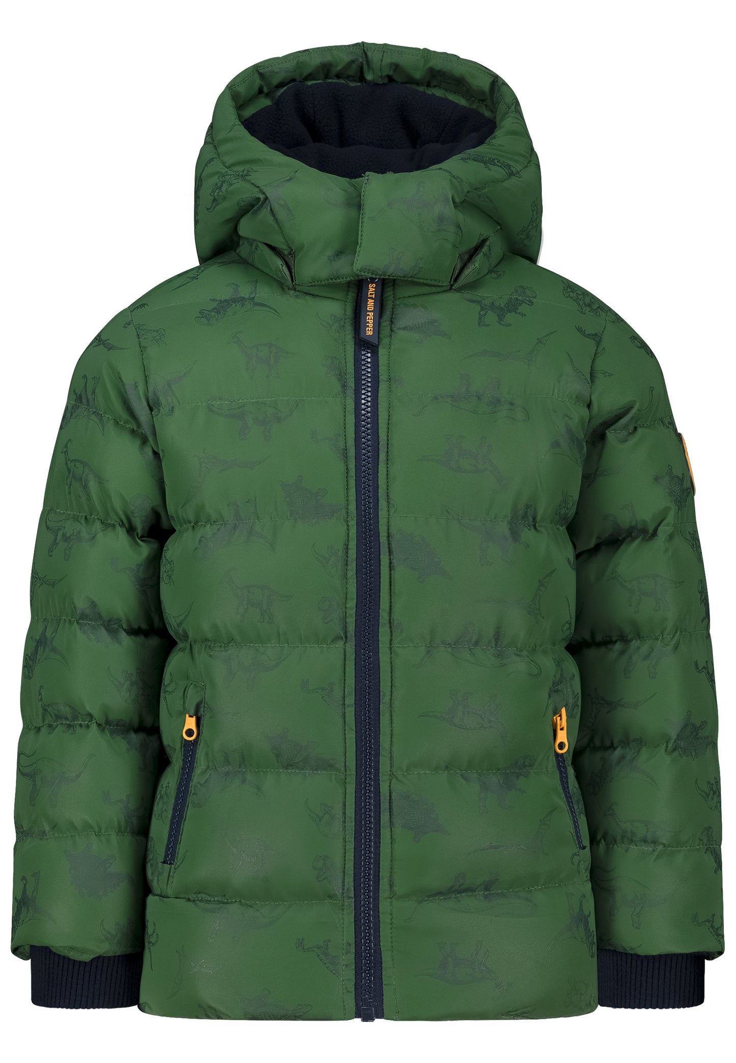 Salt and Pepper Winterjacke / Anorak Dinos forest green