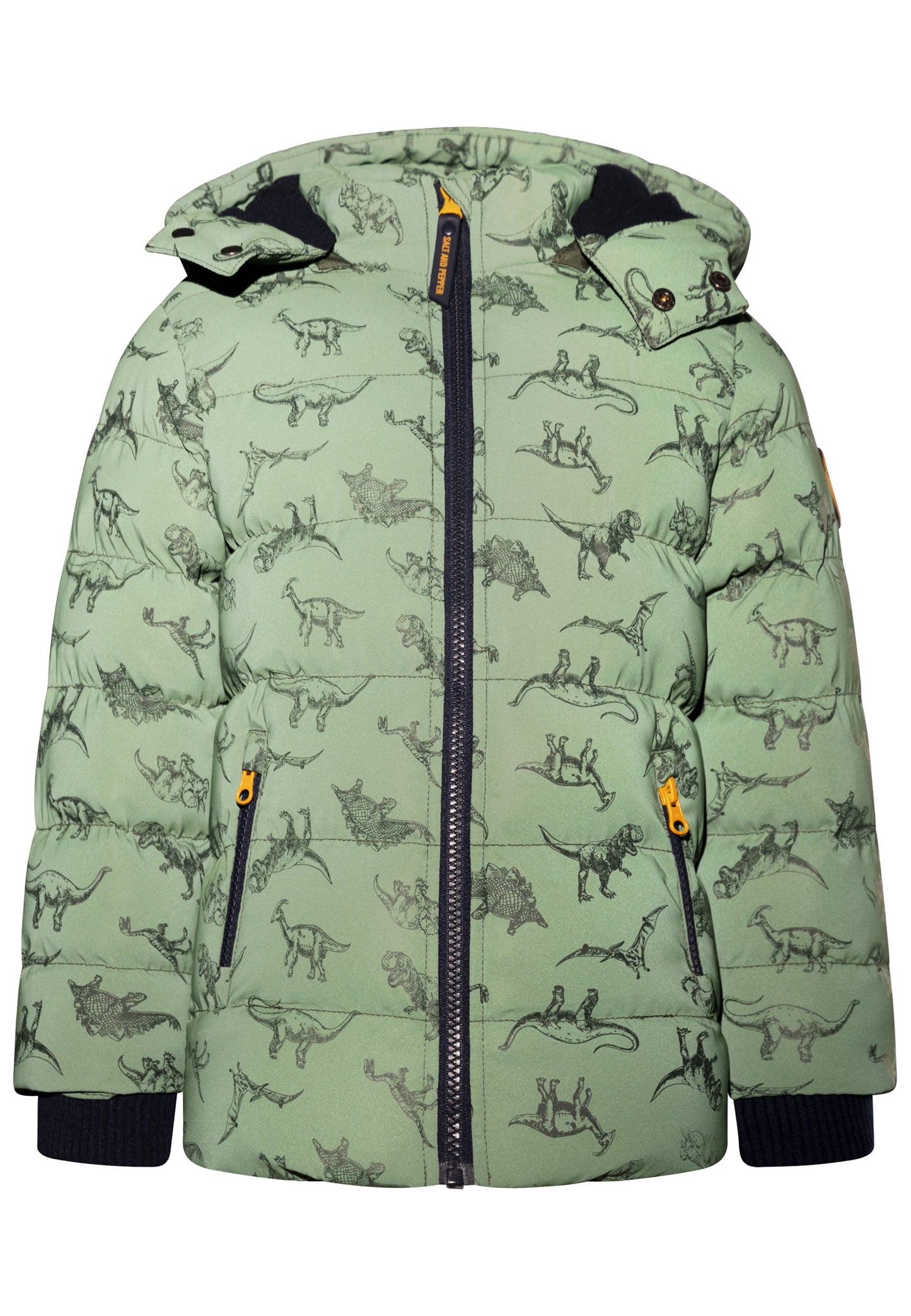 Salt and Pepper Winterjacke / Anorak Dinos forest green