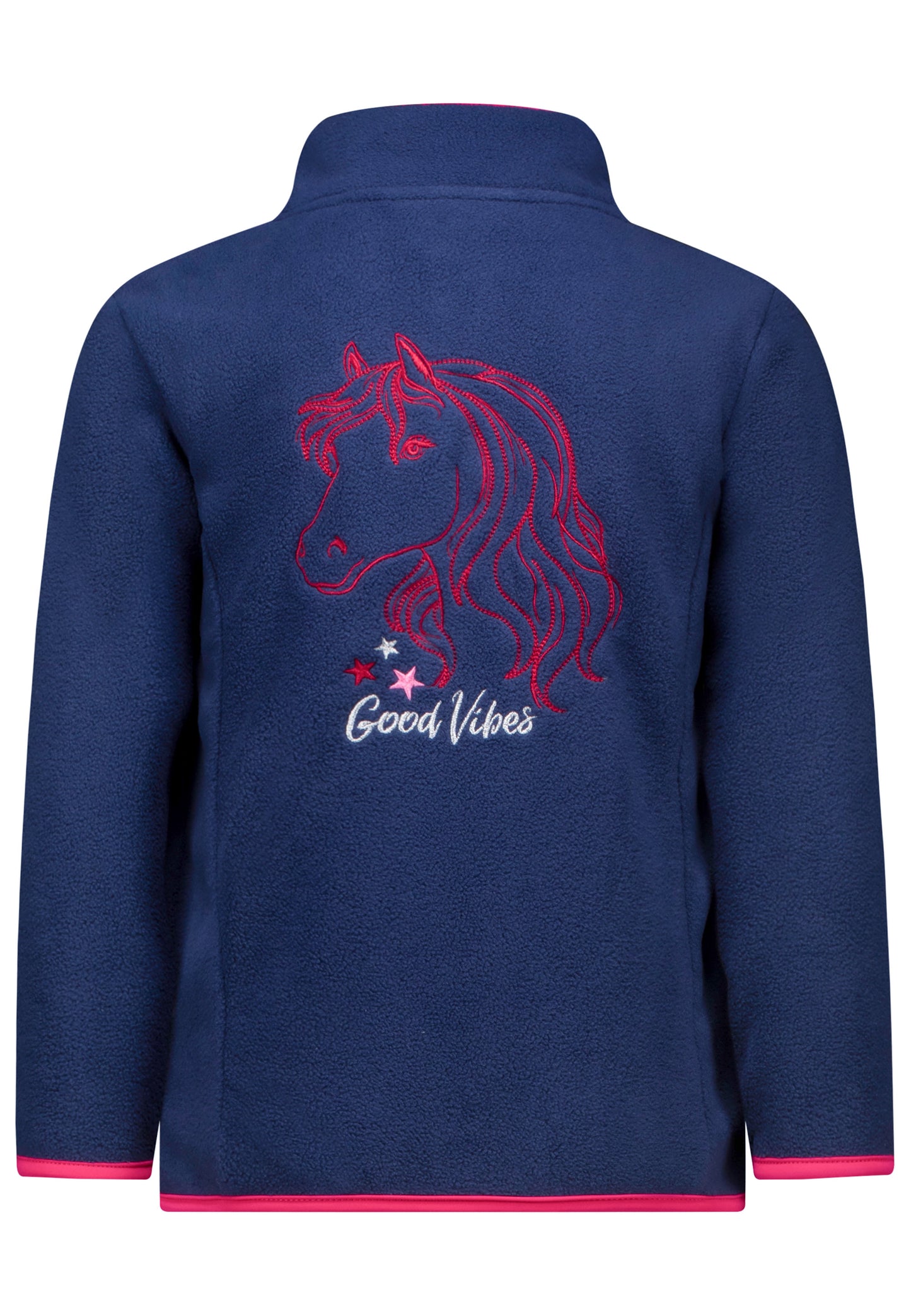 Salt and Pepper Fleecejacke Pferde true navy - Musterteil
