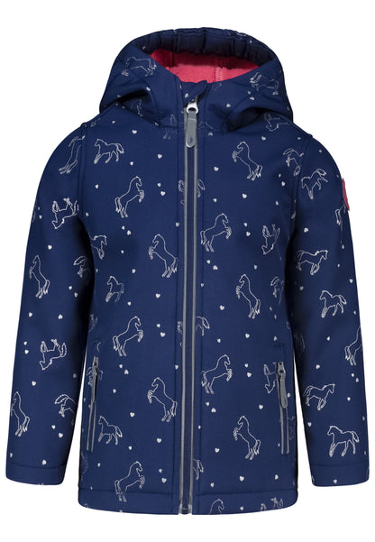 Salt and Pepper Softshelljacke Pferde true navy - Musterteil
