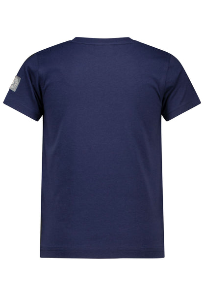 Salt and Pepper T-Shirt Traktor / Feldarbeit true navy - Musterteil
