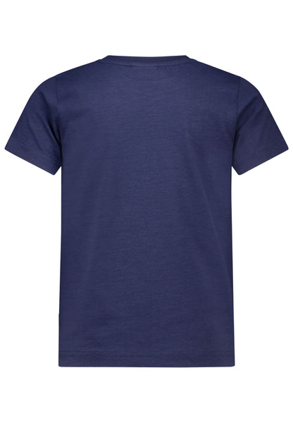 Salt and Pepper T-Shirt Baustelle (Motiv leuchtet) true navy - Musterteil