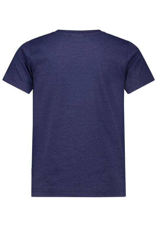Salt and Pepper T-Shirt Baustelle (Motiv leuchtet) true navy - Musterteil