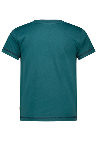 Salt and Pepper T-Shirt Dinosaurier racing green - Musterteil
