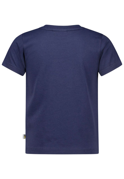 Salt and Pepper T-Shirt Traktor Let me drive true navy - Musterteil