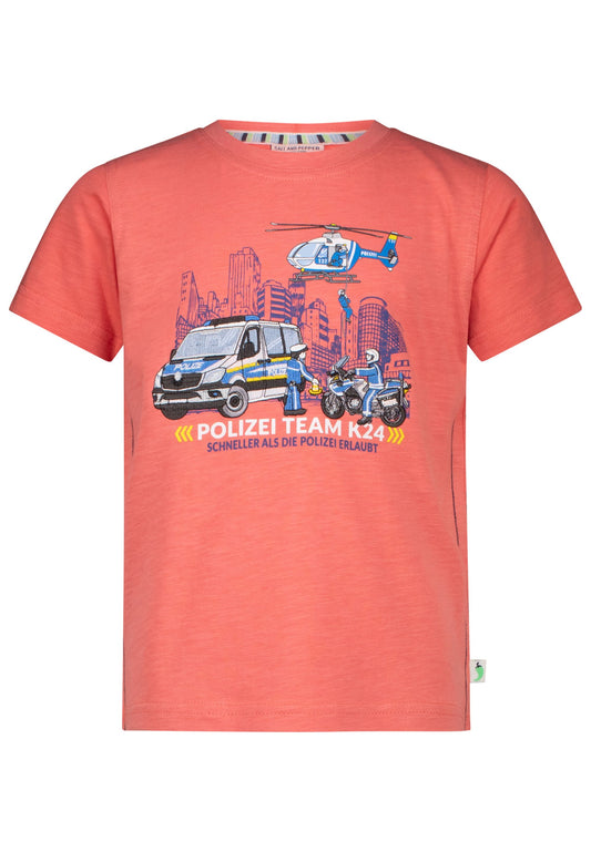 Salt and Pepper T-Shirt Polizei Team K24 sunrise - Musterteil