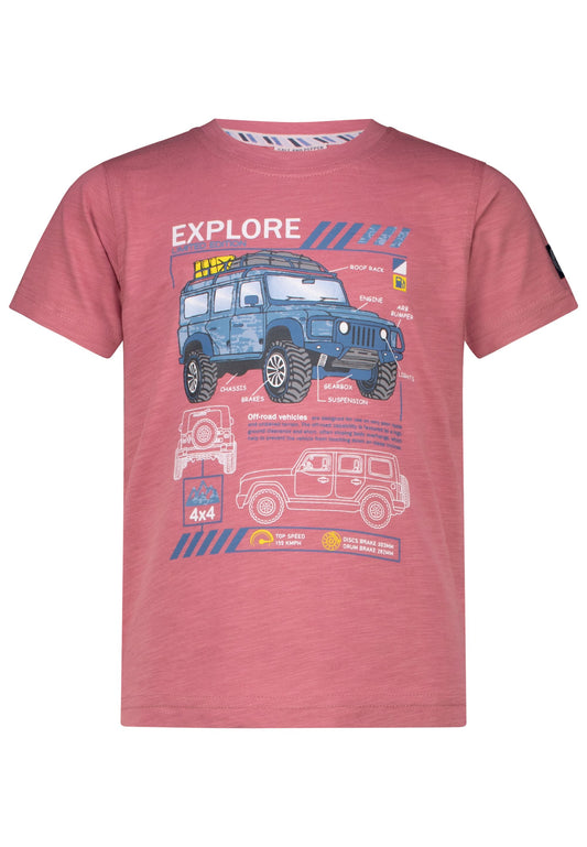 Salt and Pepper T-Shirt Jeep Explorer terracotta - Musterteil