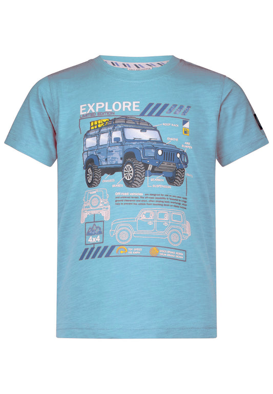 Salt and Pepper T-Shirt Jeep Explorer blue