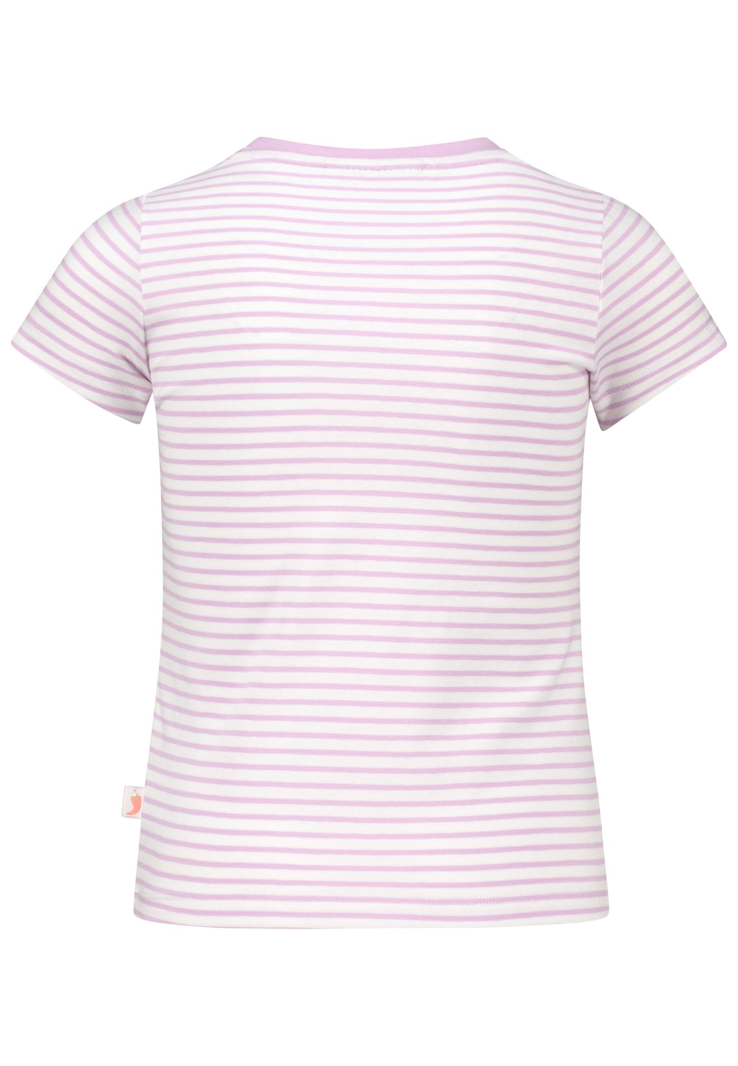 Salt and Pepper T-Shirt Einhorn Streifen lavender - Musterteil