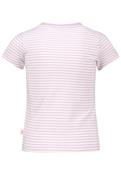 Salt and Pepper T-Shirt Einhorn Streifen lavender - Musterteil