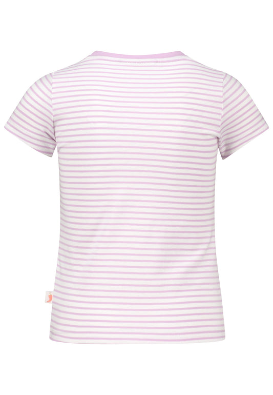 Salt and Pepper T-Shirt Einhorn Streifen lavender - Musterteil
