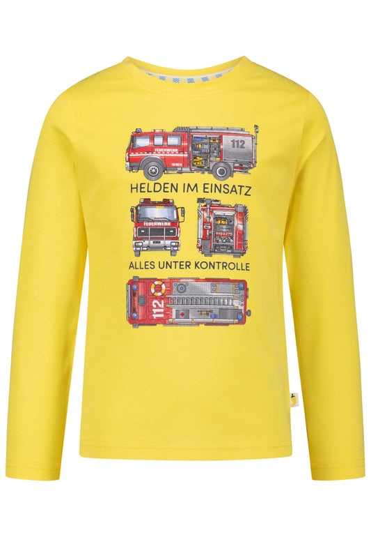 Salt and Pepper Shirt Feuerwehr Helden im Einsatz yellow - Musterteil