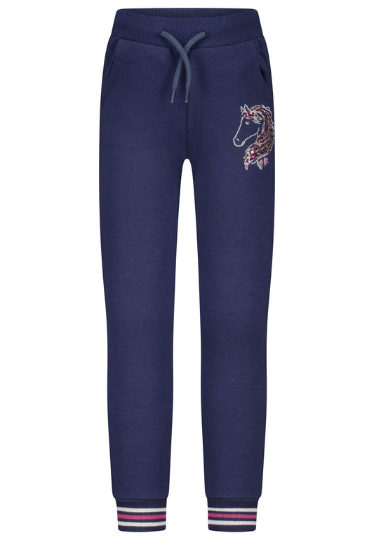 Salt and Pepper Sweathose Pferd true navy - Musterteil