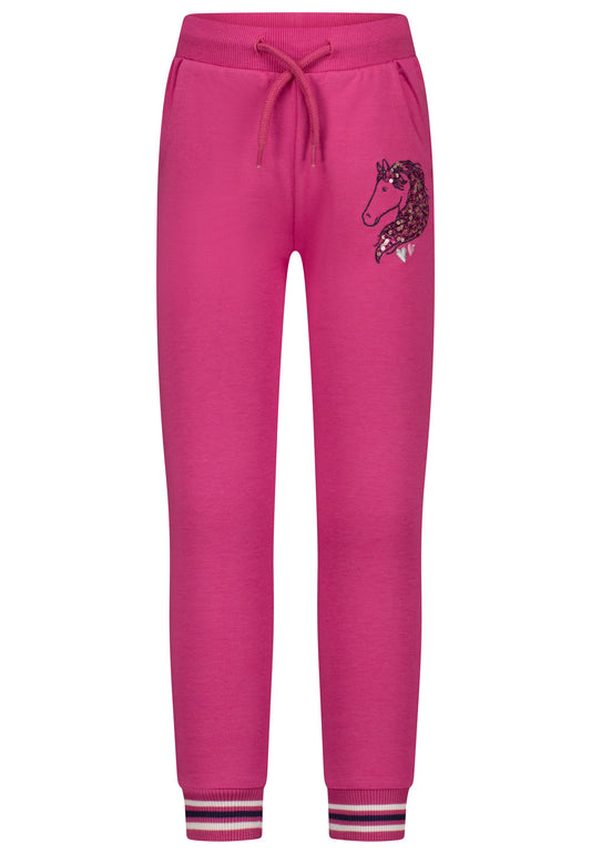 Salt and Pepper Sweathose Pferd camelia pink - Musterteil