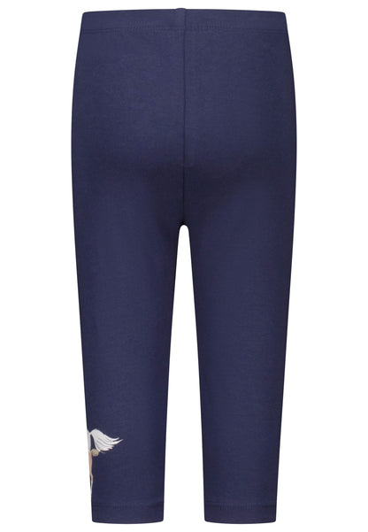 Salt and Pepper Caprilegging Pferd / Herz true navy - Musterteil
