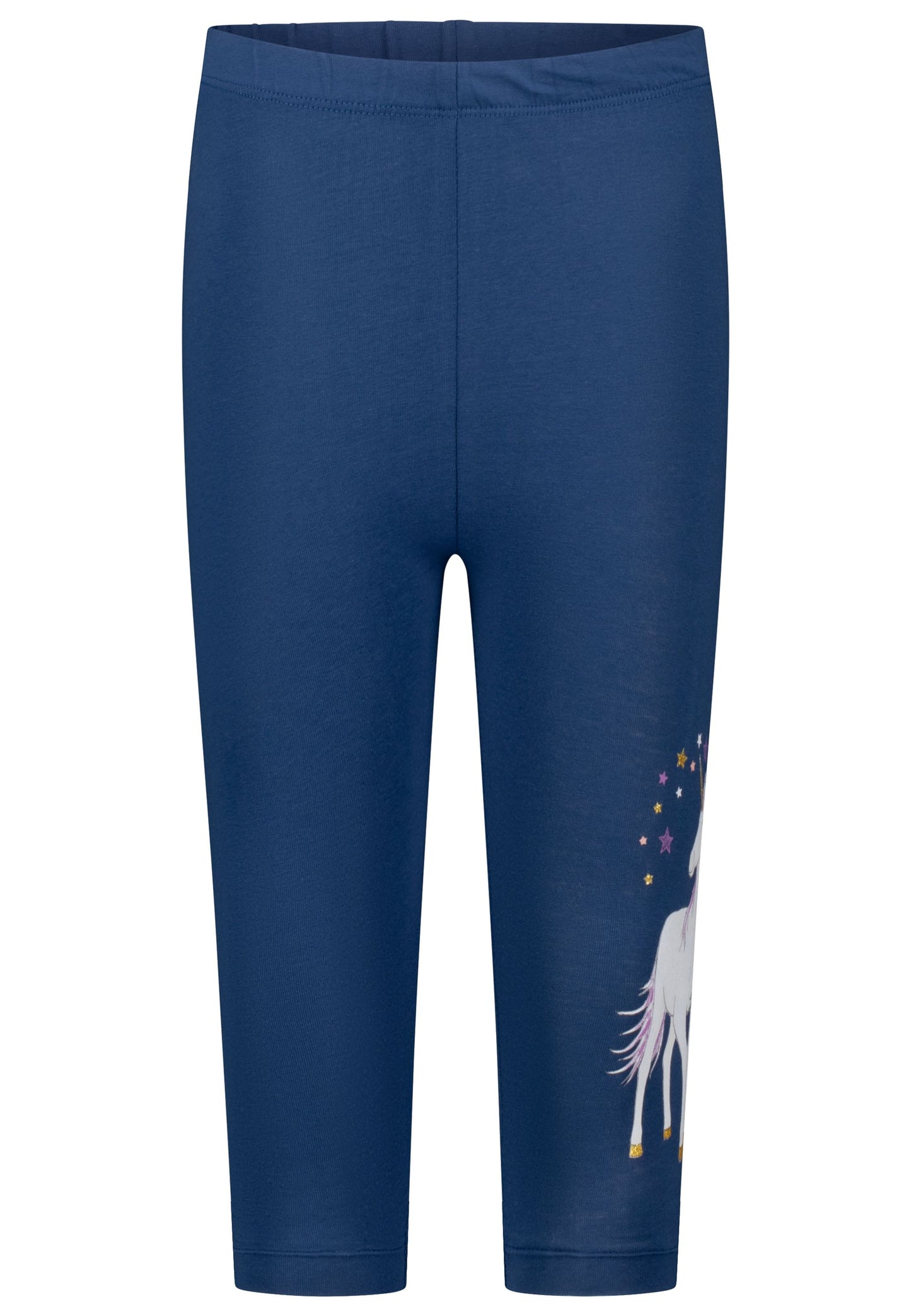 Salt and Pepper Caprilegging Einhorn ink blue