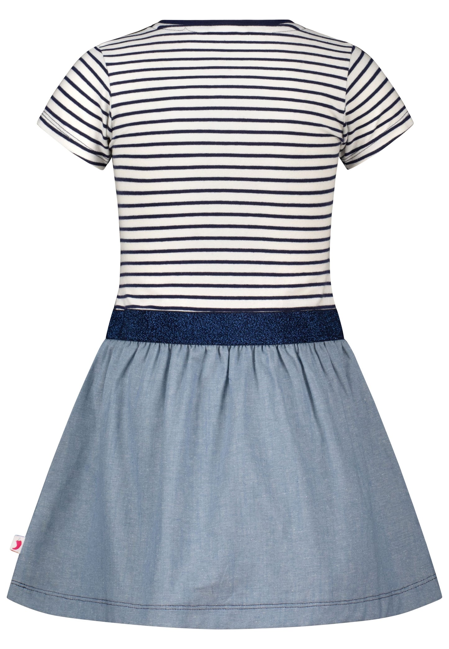 Salt and Pepper Shirtkleid Pferd Streifen true navy - Musterteil
