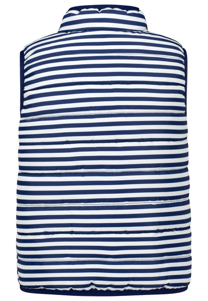 Salt and Pepper Wende-Steppweste Feuerwehr true navy - Musterteil