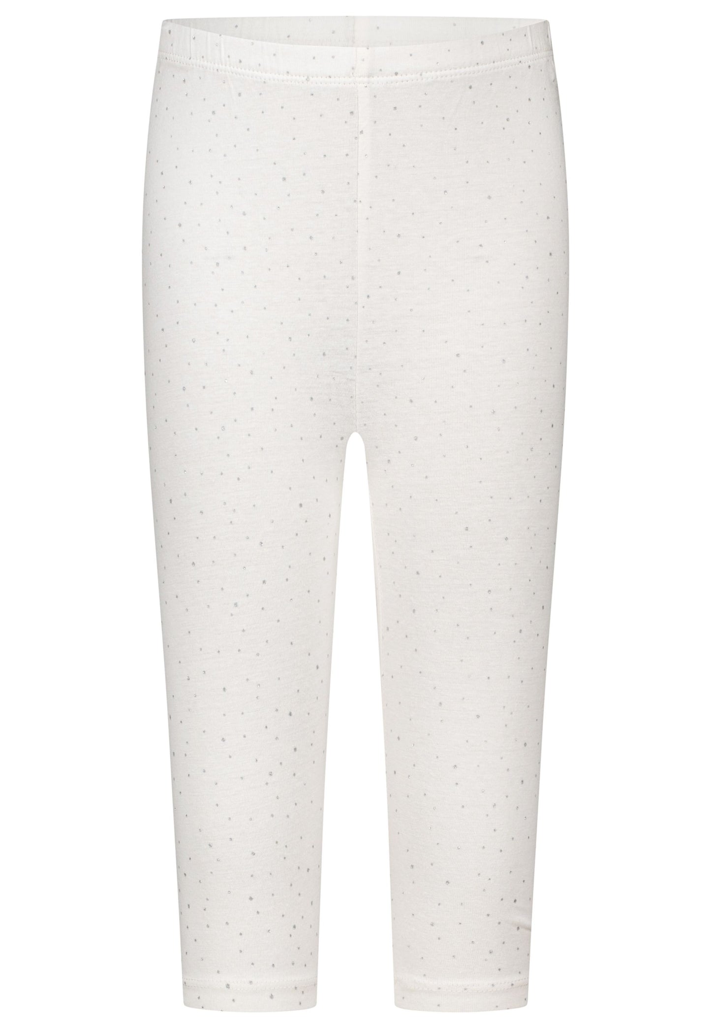 Topo Basic Caprilegging Glitzerpünktchen creme - Musterteil