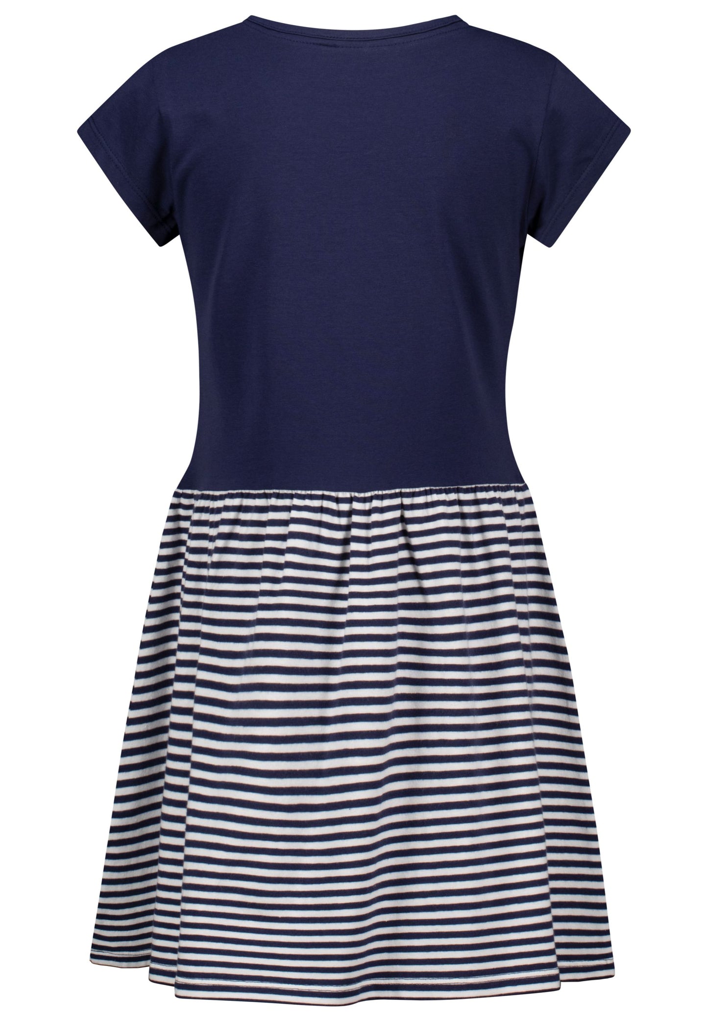 Topo Shirtkleid Regenbogen true navy - Musterteil