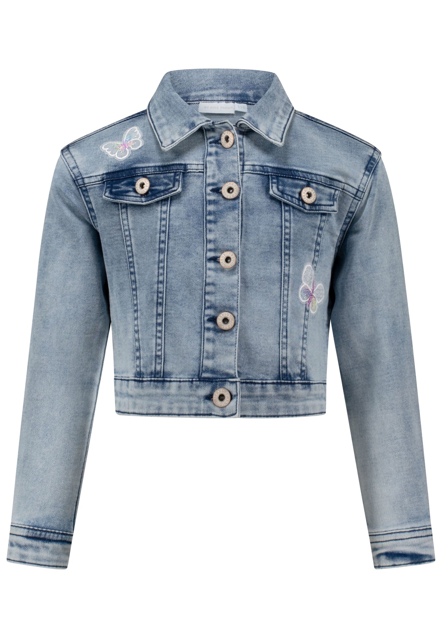 Salt and Pepper Jeansjacke Schmetterling light blue - Musterteil