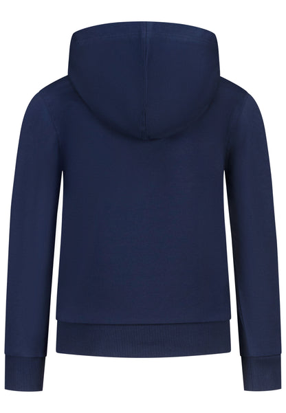 Salt and Pepper Kapuzensweat Pferdekopf true navy - Musterteil
